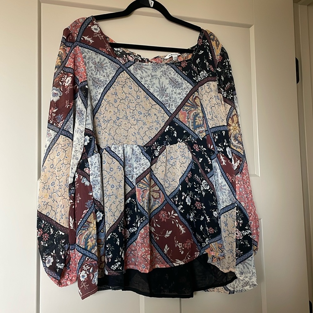 American Eagle Boho Blouse